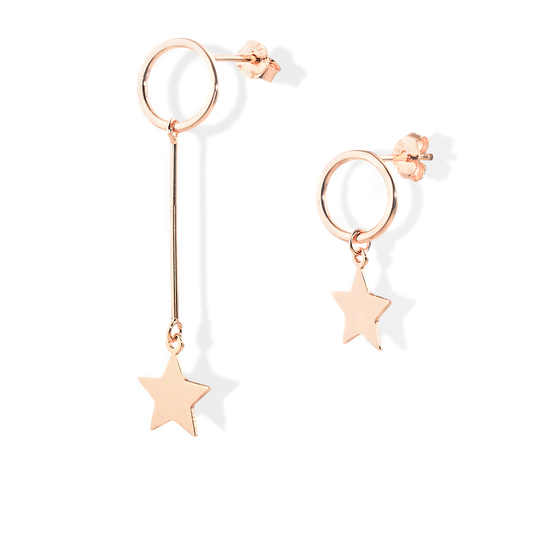 Asimetrične Minđuše Zvezde