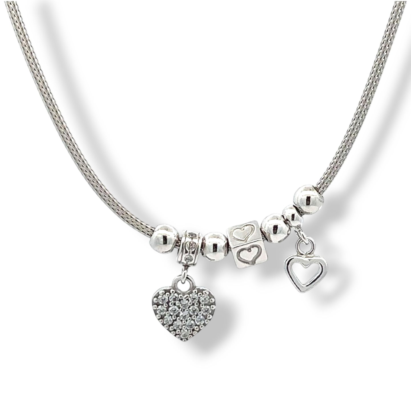 Italijanska ogrlica Calza sa privescima