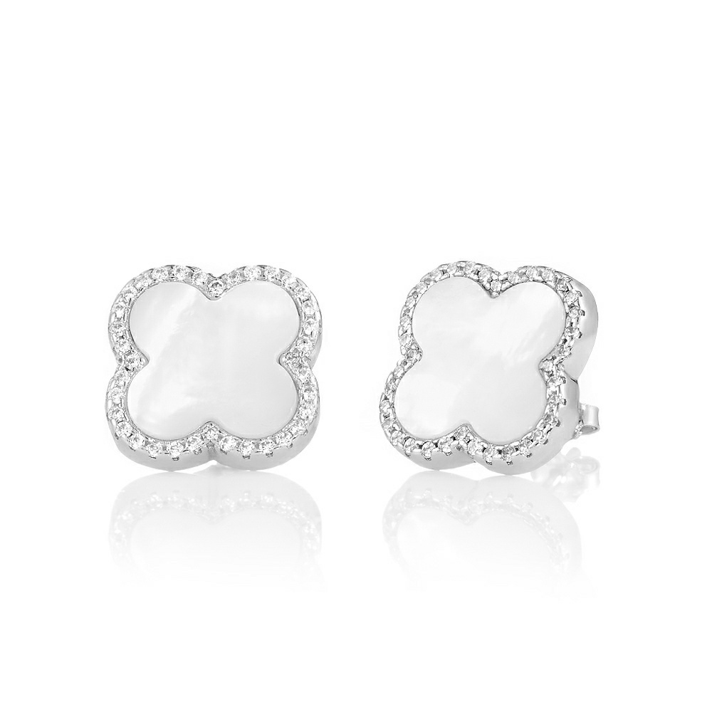 Minđuše Cleef sedef 