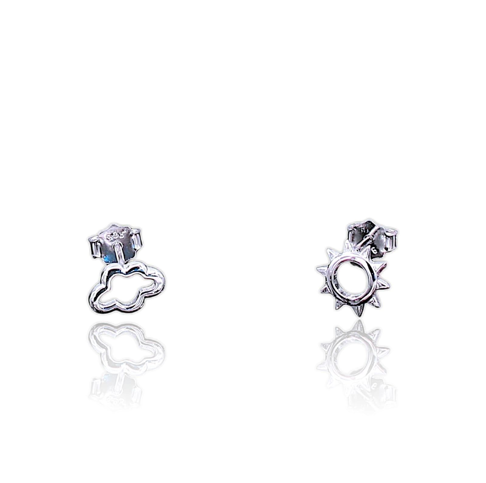 Minđuše oblak i sunce