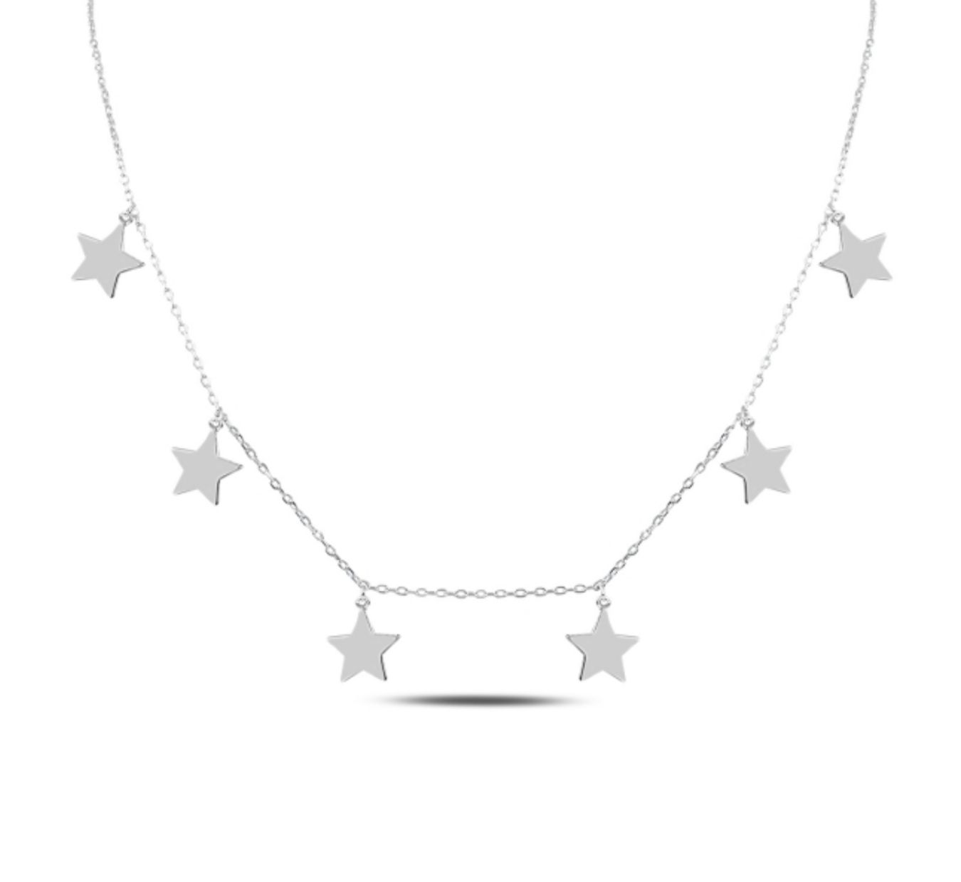 Ogrlica sa diskretnim Zvezdicama 
