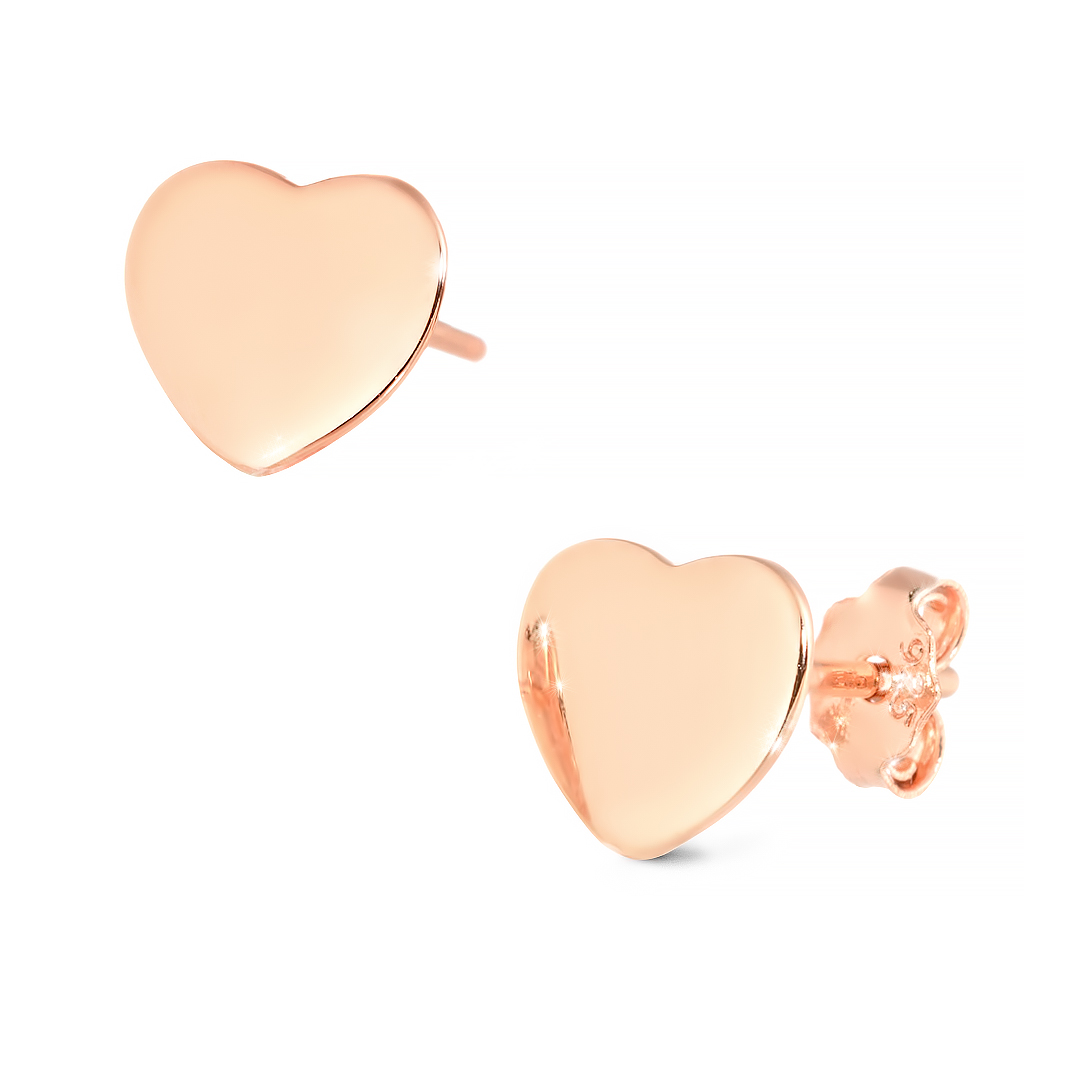 Srebrne Minđuše Srce