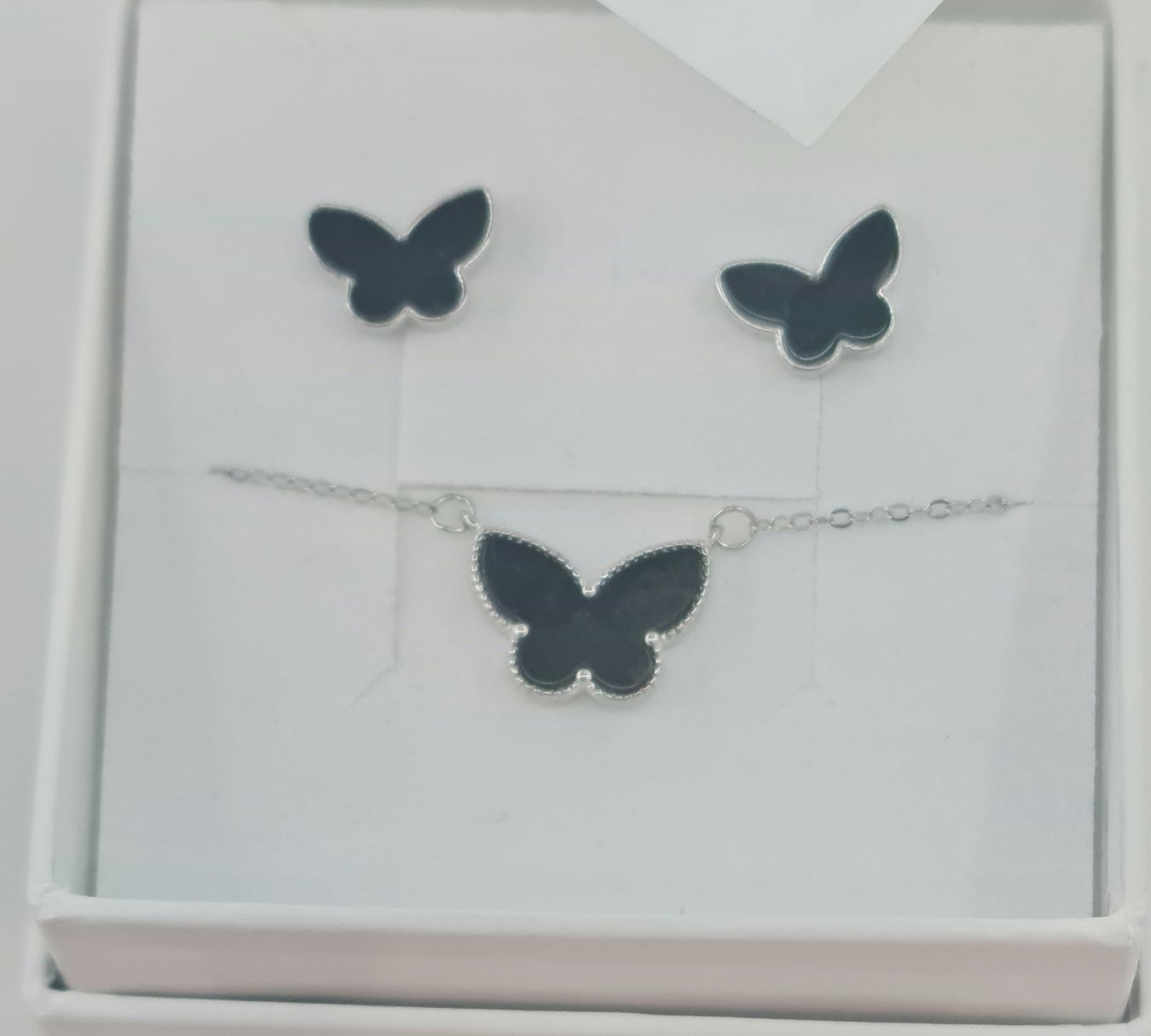 Ogrlica leptir sa sedefom