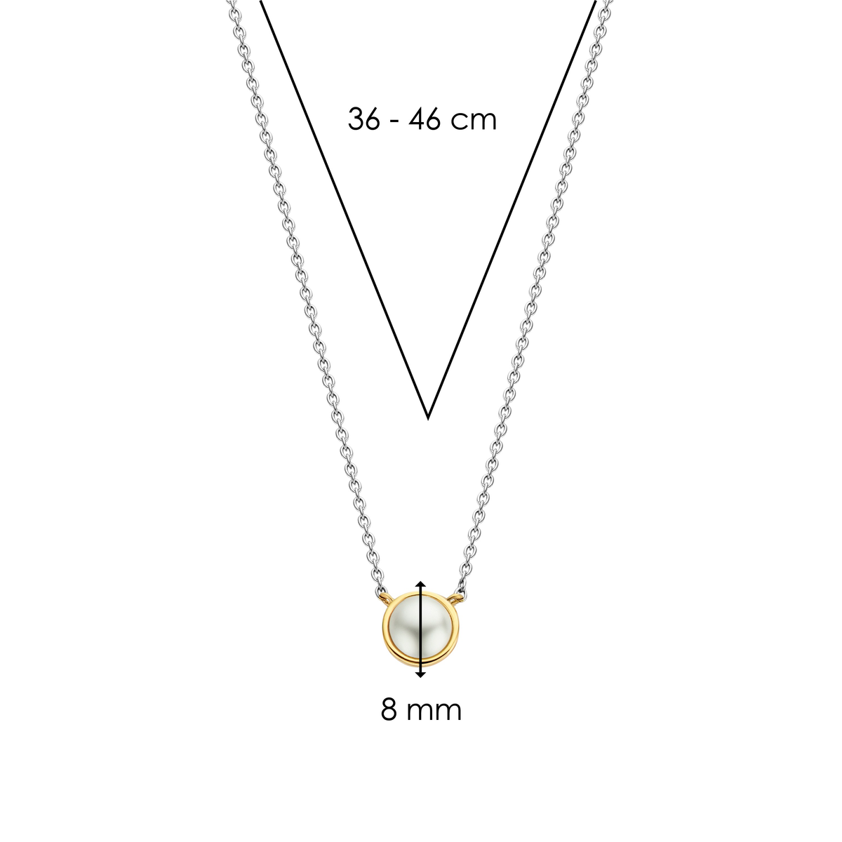 Ti sento ogrlica 34007YP/42