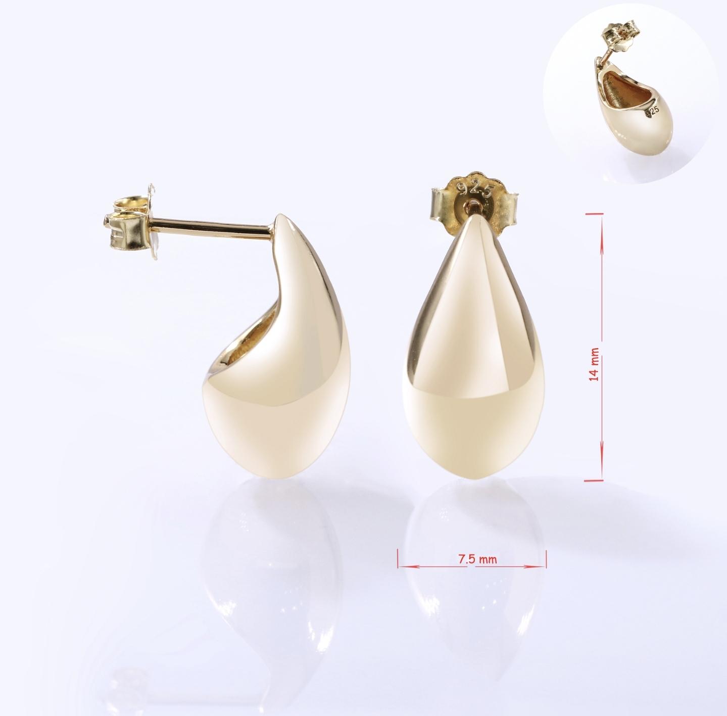 Drop mindjuše sa pozlatom