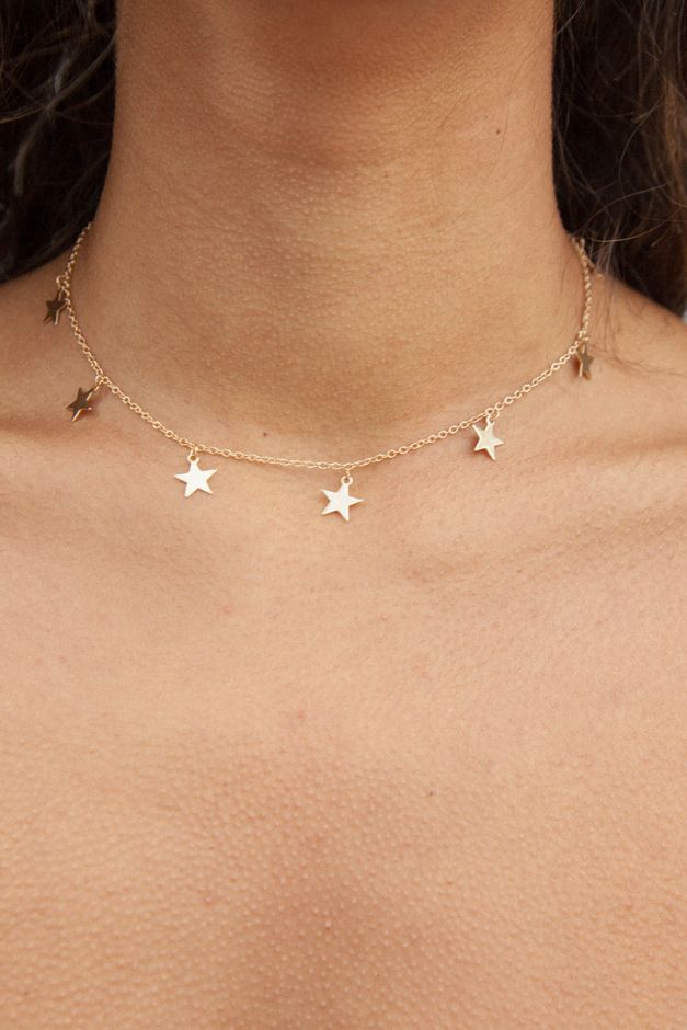 Ogrlica sa diskretnim Zvezdicama 
